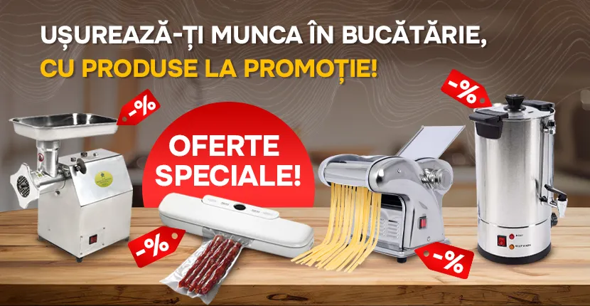 Usureaza-ti munca in bucatarie, cu produse la promotie!