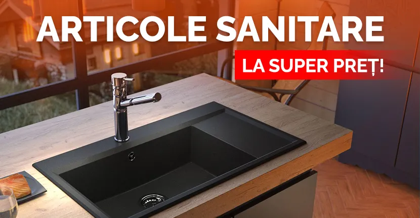 Articole sanitare la super preț -20%