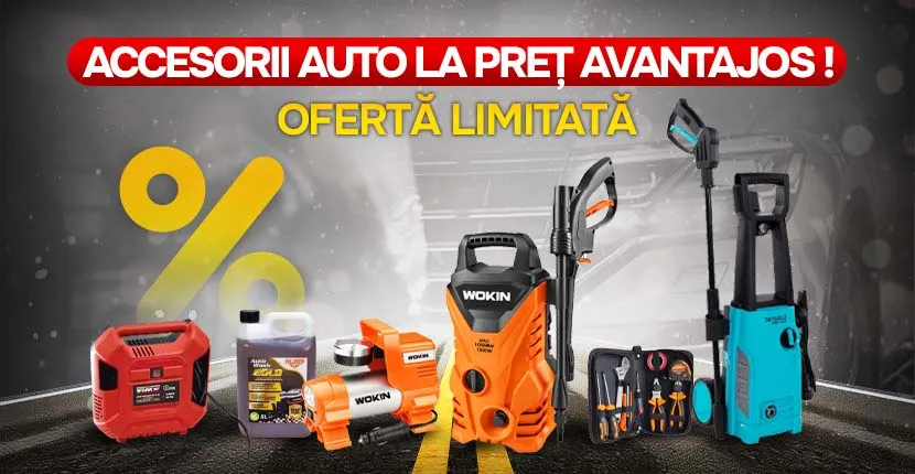 ACCESORII AUTO la preț avantajos!  