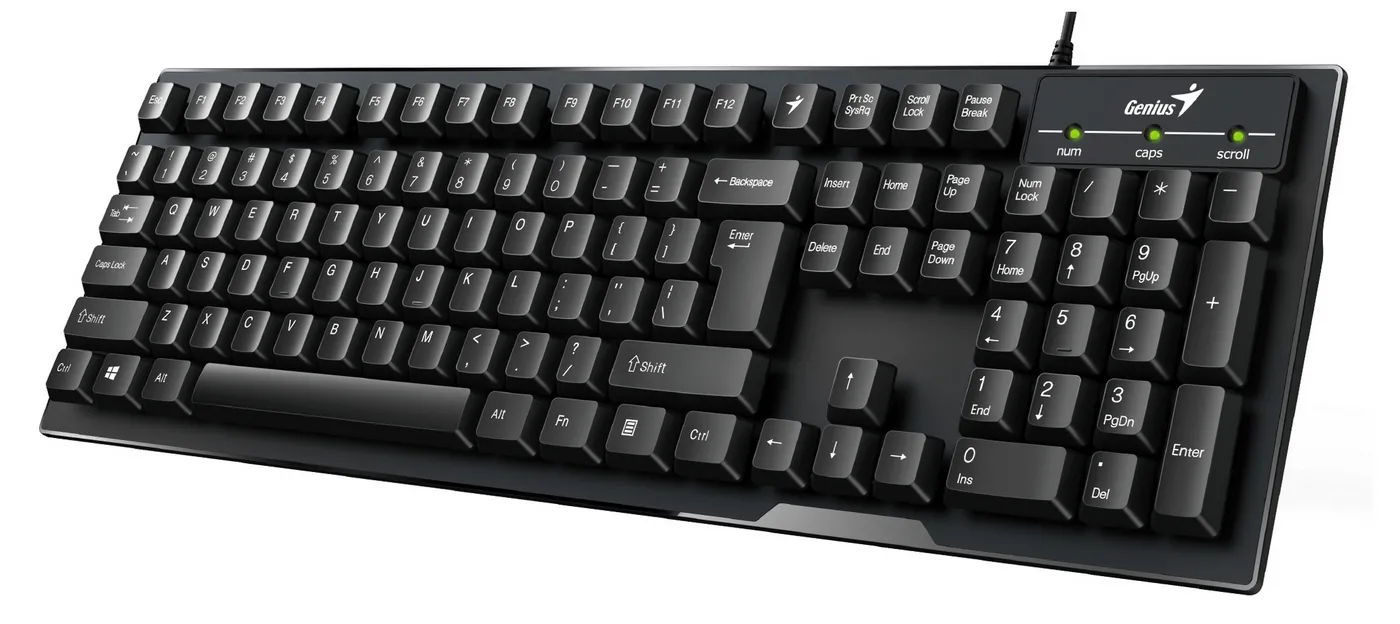 Tastatură Genius Smart KB-102, Cu fir, Negru