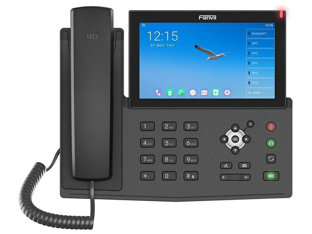 Telefon IP Fanvil X7A, Negru