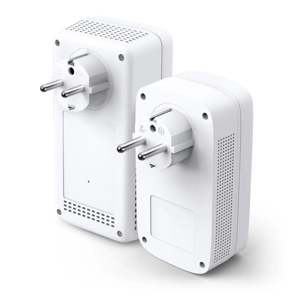 Wi-Fi + Powerline adapter TP-LINK TL-WPA8631P KIT, AV1300, 1300 Mbps, Alb