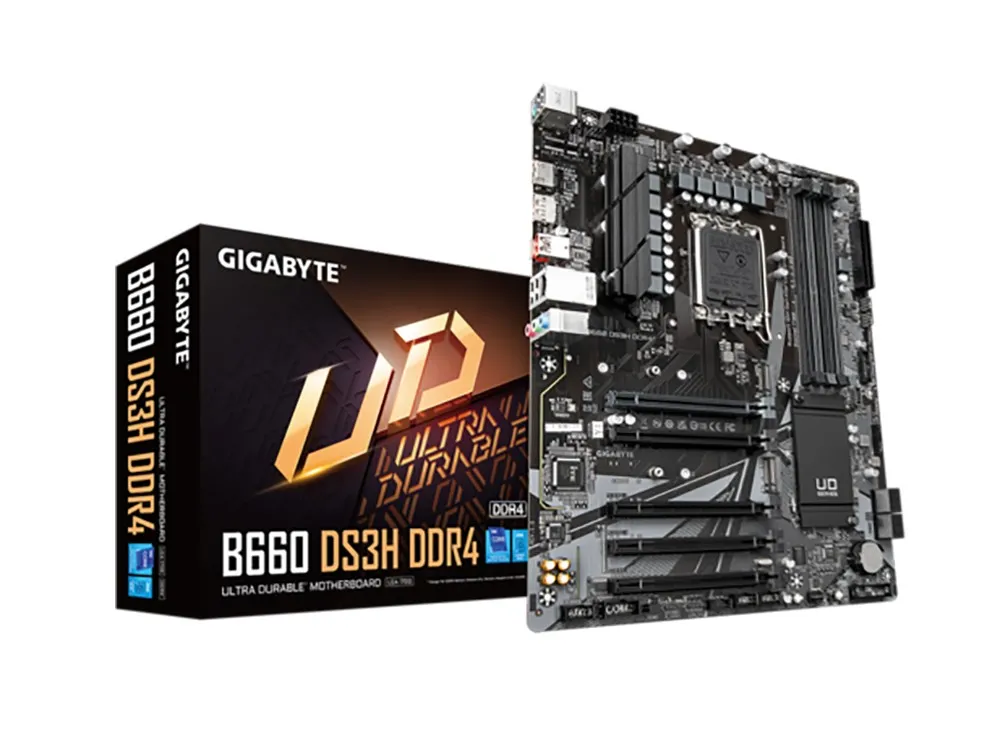 Placă de bază Gigabyte B660 DS3H DDR4, LGA1700, Intel B660, ATX