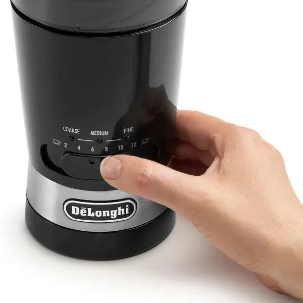 Râșniță de cafea De'Longhi KG210, Negru