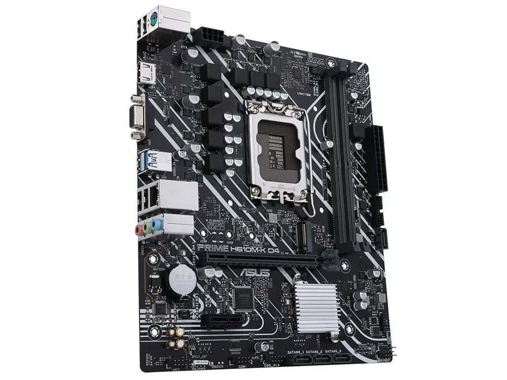 Placă de bază ASUS PRIME H610M-K D4, LGA1700, Intel H610, Micro-ATX