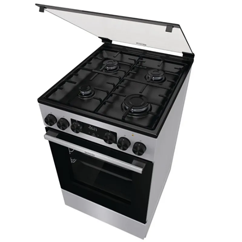 Aragaz Mixt Gorenje GK 5C41 SH, Argintiu