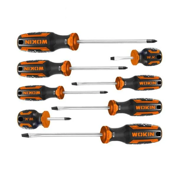 Set de 8 Surubelnita WOKIN Cr-V 