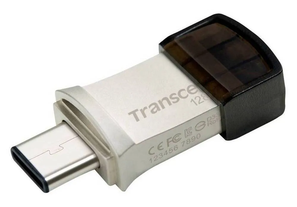  128GB USB3.1/Type-C Flash Drive  Transcend 