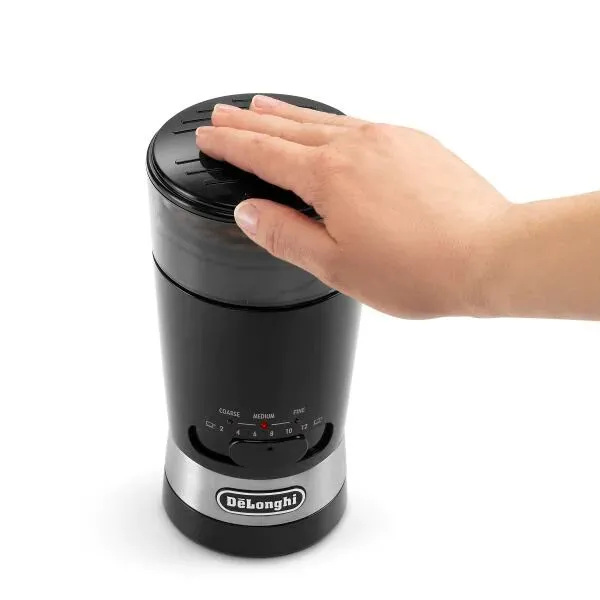 Râșniță de cafea De'Longhi KG210, Negru