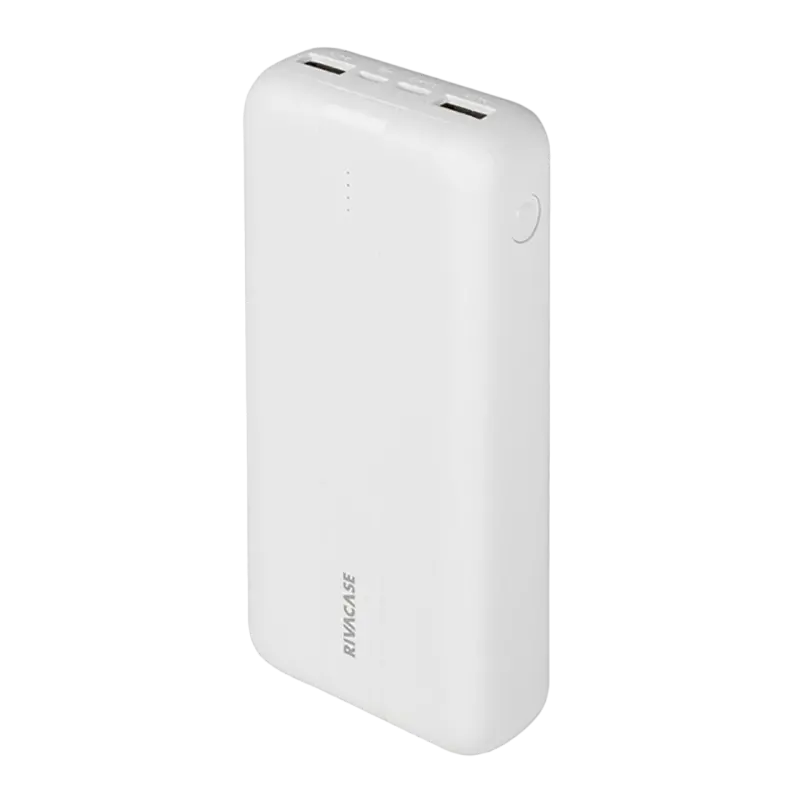 Acumulator extern RivaCase VA2081, 20000mAh, Alb