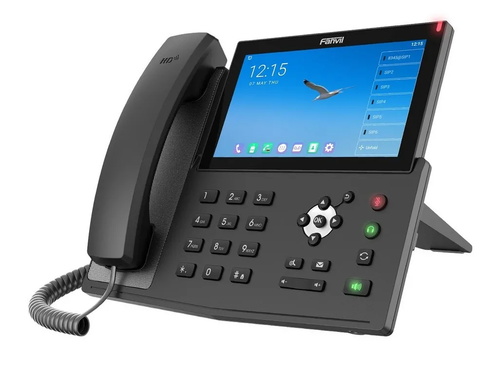 Telefon IP Fanvil X7A, Negru