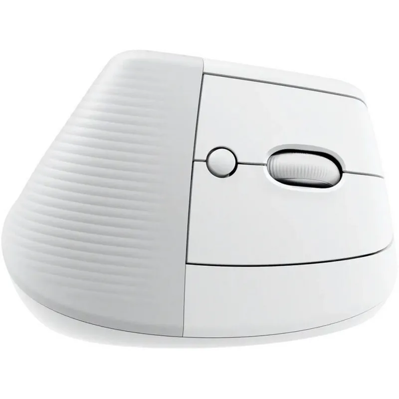 Mouse Wireless Logitech Lift Vertical, Alb