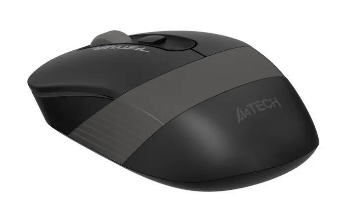 Mouse Wireless A4Tech FG10, Negru/Gri