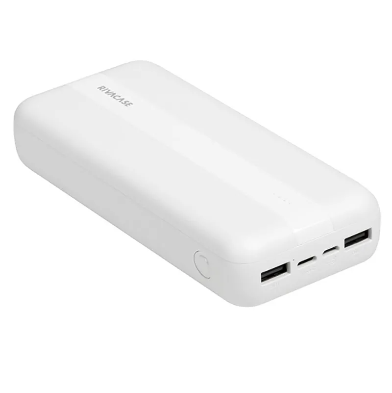 Acumulator extern RivaCase VA2081, 20000mAh, Alb