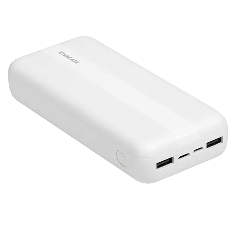 Acumulator extern RivaCase VA2081, 20000mAh, Alb