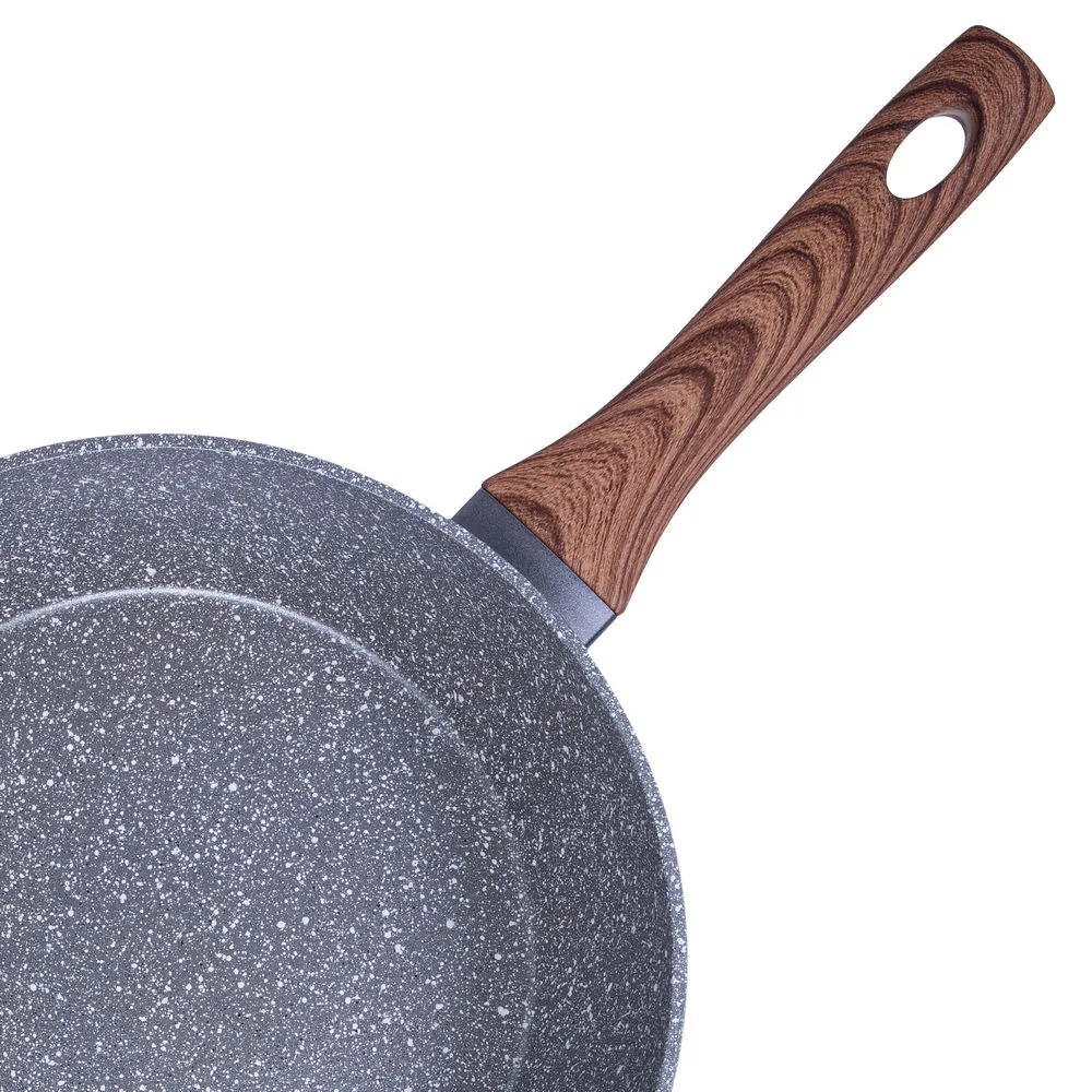 Tigaie adâncă RESTO 93054, 28cm, Gri