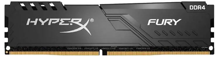 Memorie RAM Kingston HyperX FURY, DDR4 SDRAM, 2666 MHz, 32GB, HX426C16FB3/32