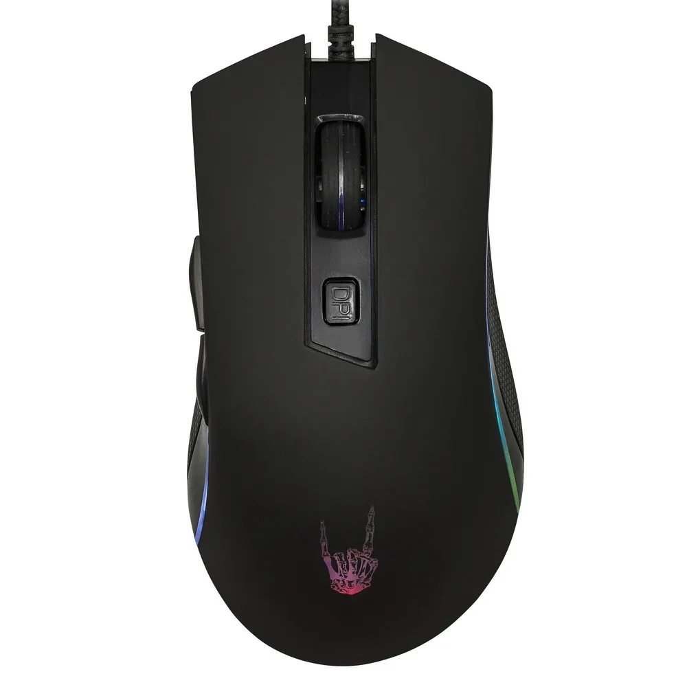 Set Tastatură + Mouse QUMO Pandemonium, Cu fir, Negru