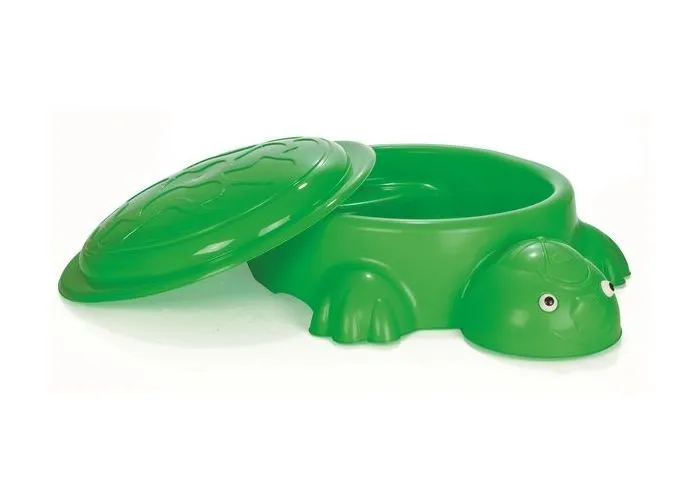 Nisipiera cu capac Pilsan Turtle, Verde