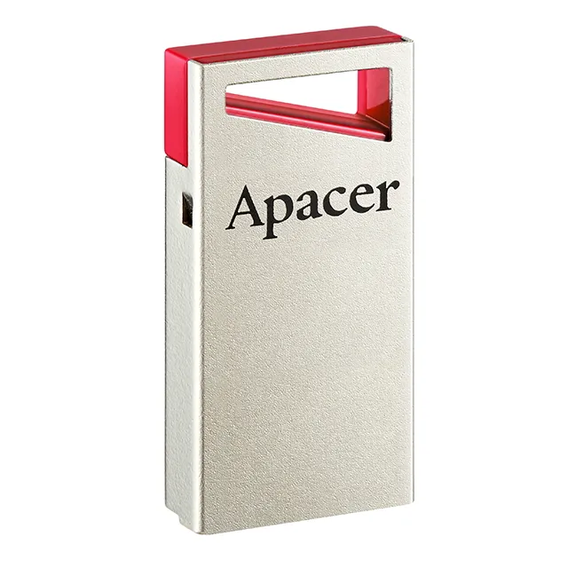 Memorie USB Apacer AH112, 16GB, Argintiu/Roșu