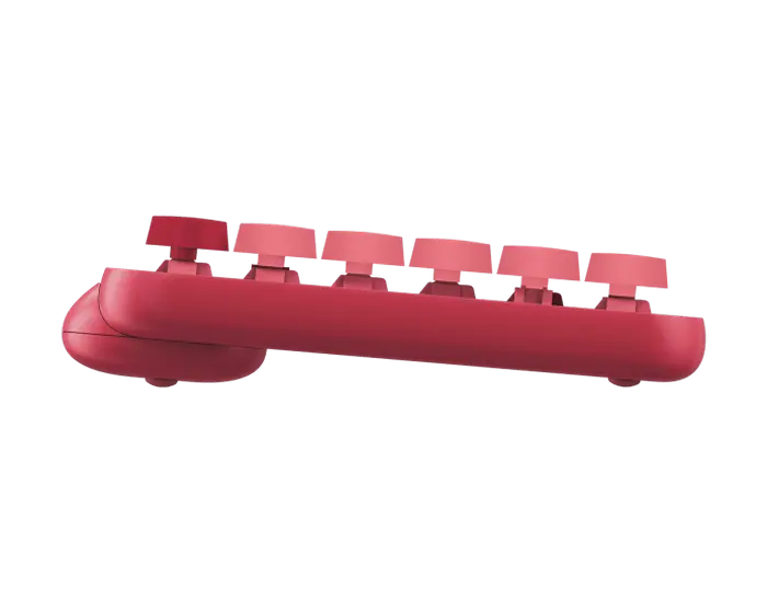 Tastatură Logitech POP Keys, Fără fir, Roz