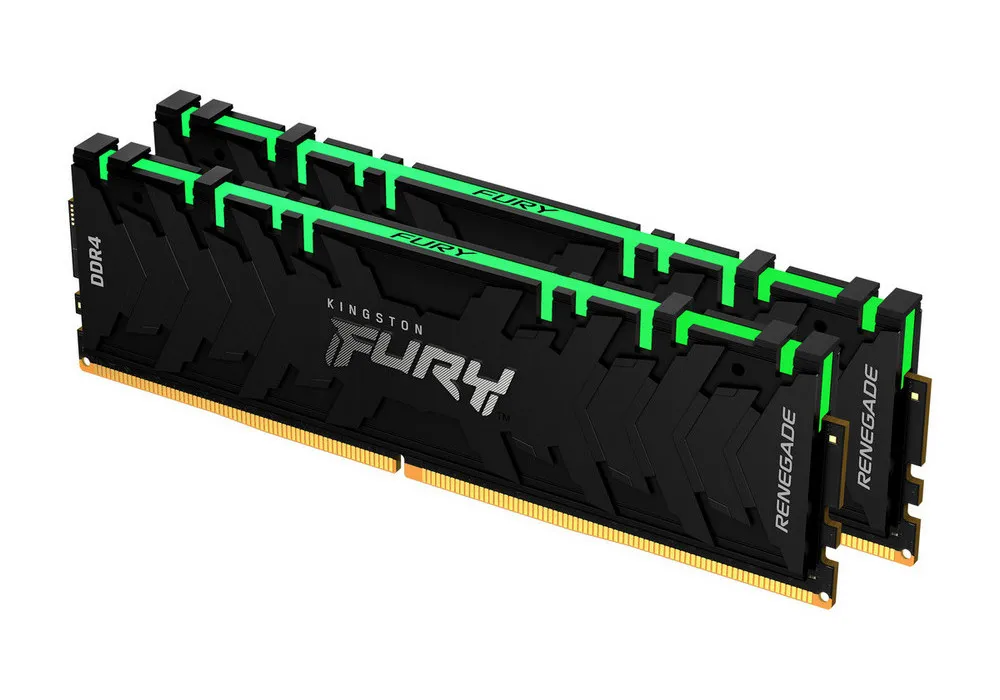 Memorie RAM Kingston FURY Renegade RGB, DDR4 SDRAM, 3200 MHz, 16GB, KF432C16RBAK2/16