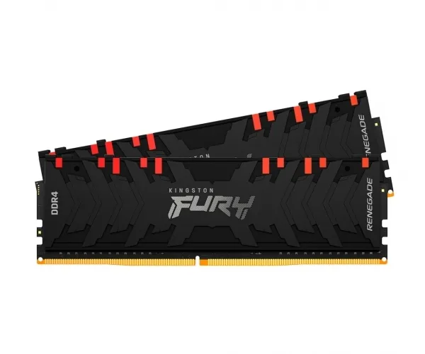Memorie RAM Kingston FURY Renegade RGB, DDR4 SDRAM, 3200 MHz, 16GB, KF432C16RBAK2/16