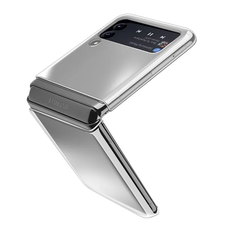 Husă Cellularline Clear Case - Gal. Z Flip 4, Transparent