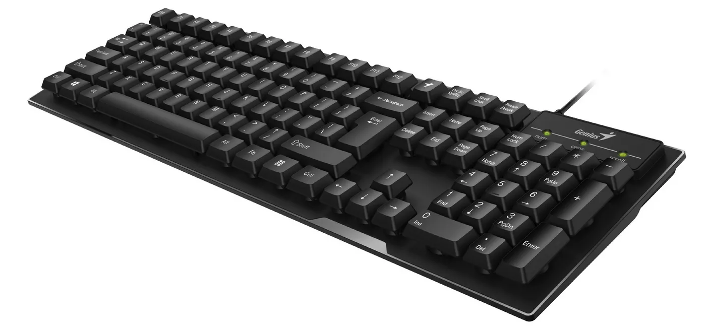 Tastatură Genius Smart KB-102, Cu fir, Negru