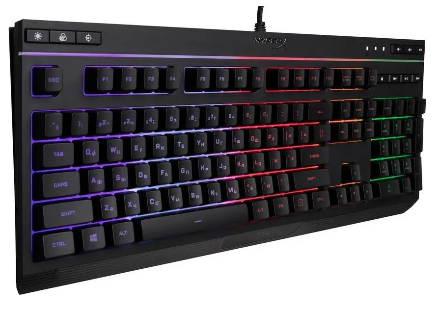 Tastatură HyperX Alloy Core RGB, Cu fir, Negru