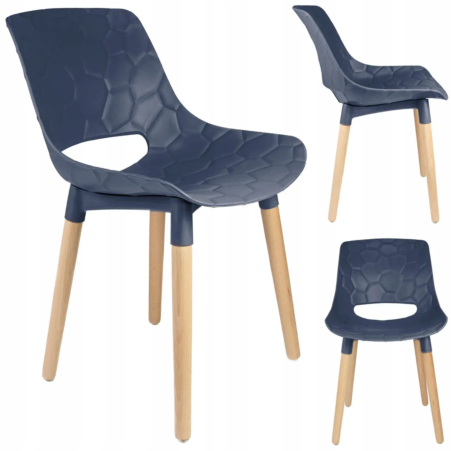 Scaun scandinav JUMI DAVIS (bluemarin)