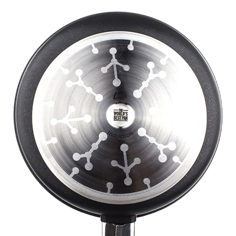Tigaie AMT Gastroguss I-526-E, 1,6L, 26cm, Negru