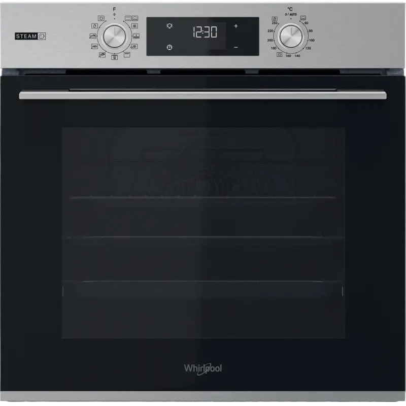 Cuptor Electric Whirlpool OMSK58HU1SX, Argintiu