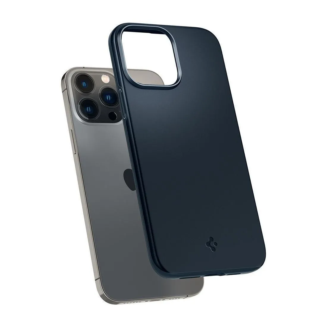 Husă Spigen iPhone 13 Pro Max, Thin Fit, Metal Slate