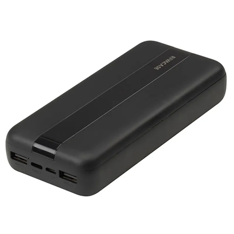 Acumulator extern RivaCase VA2081, 20000mAh, Negru