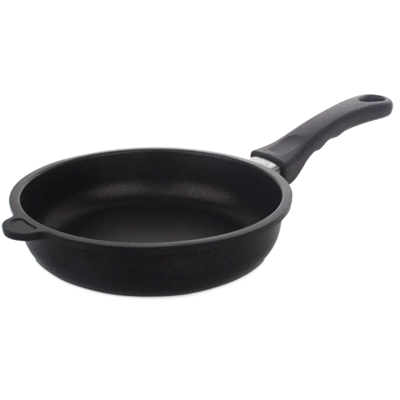 Tigaie AMT Gastroguss I-724-E, 2,6L, 24cm, Negru