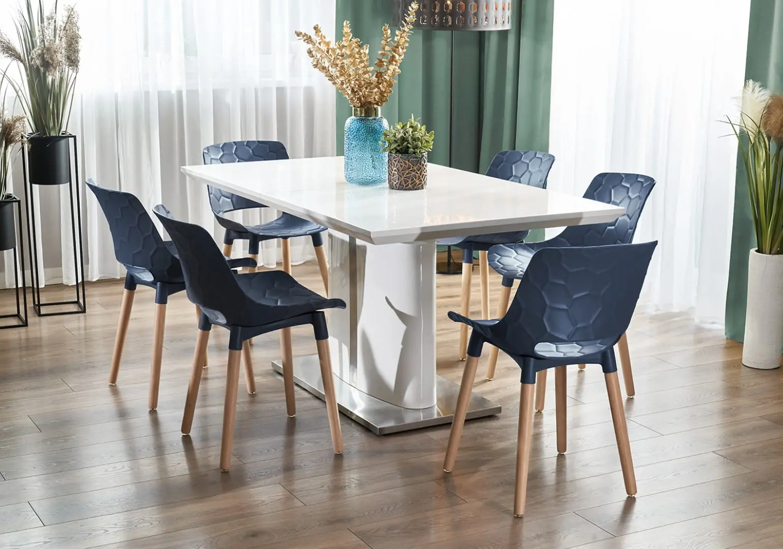 Scaun scandinav JUMI DAVIS (bluemarin)