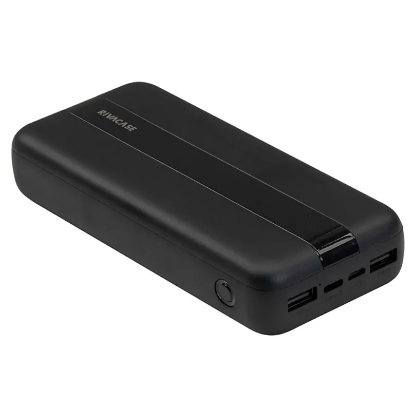 Acumulator extern RivaCase VA2081, 20000mAh, Negru