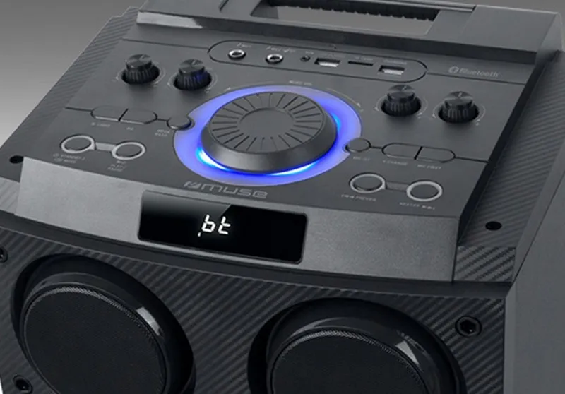 Sistem audio MUSE M-1982 DJ, Negru