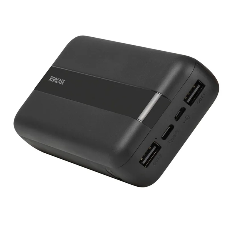 Acumulator extern RivaCase VA2081, 20000mAh, Negru