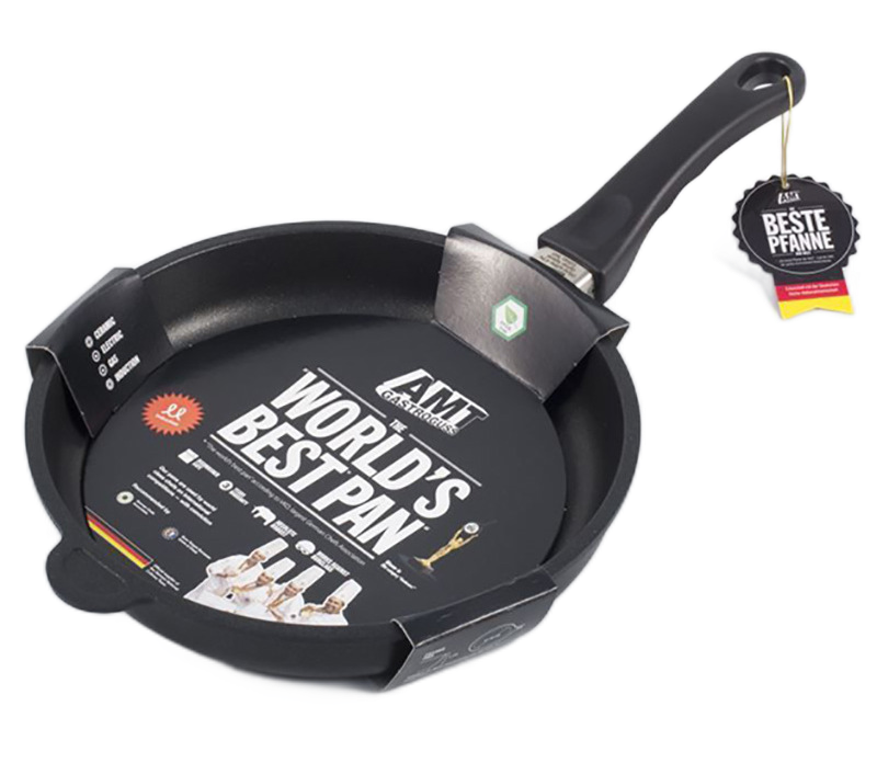 Tigaie AMT Gastroguss I-526-E, 1,6L, 26cm, Negru