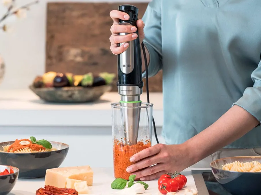 Blender de mână BRAUN MQ7025, Negru
