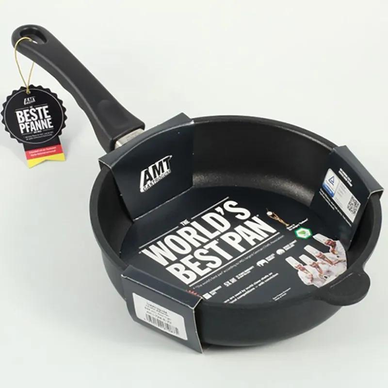Tigaie AMT Gastroguss I-724-E, 2,6L, 24cm, Negru