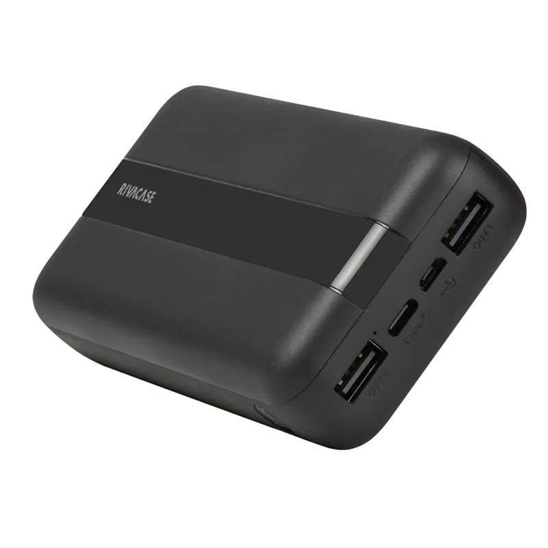 Acumulator extern RivaCase VA2081, 20000mAh, Negru