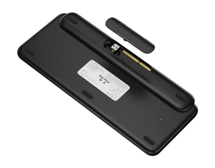 Tastatură Logitech POP Keys, Fără fir, Galben