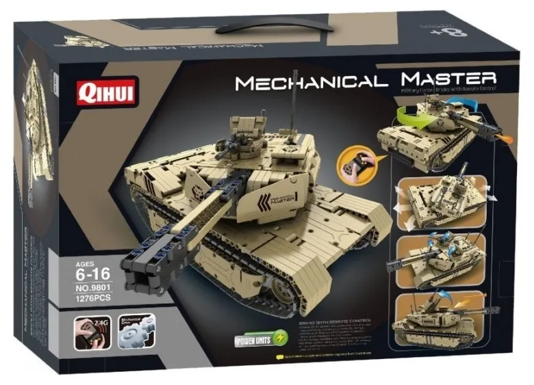 Constructor cu telecomandă XTech Big Tank