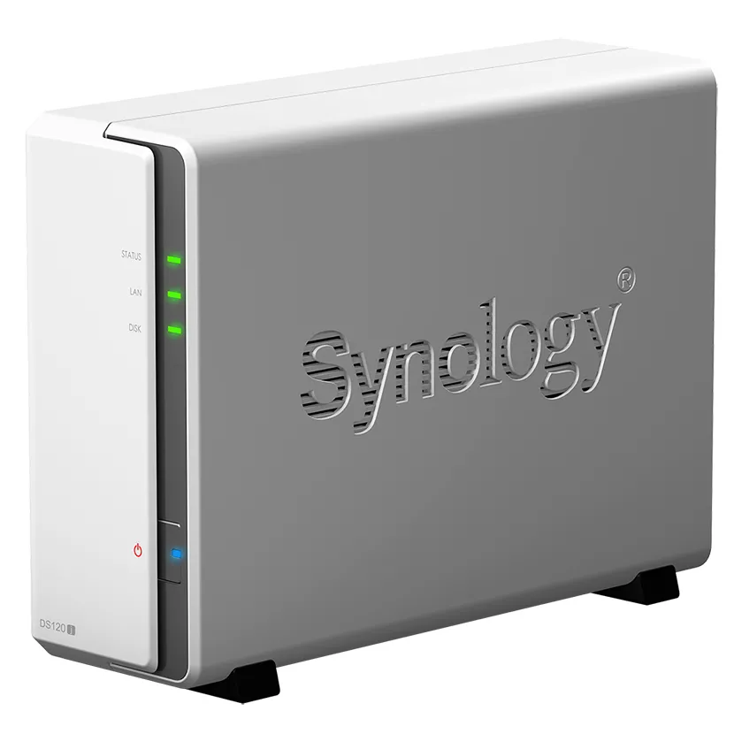 Stocare atașată la rețea SYNOLOGY DS120j, Alb