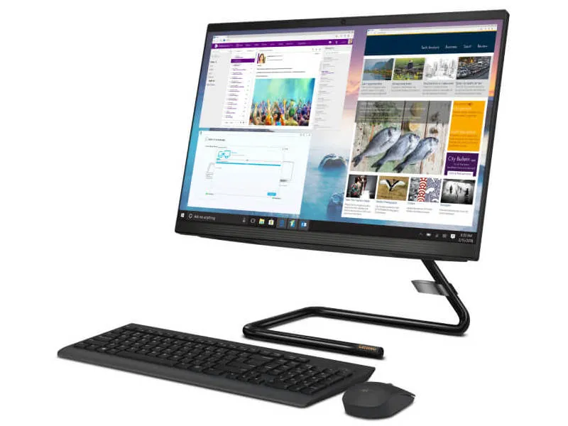 Computer All-in-One Lenovo IdeaCentre 3 22IMB05, 21,5", Intel Core i3-10100T, 8GB/256GB, Fără SO, Negru