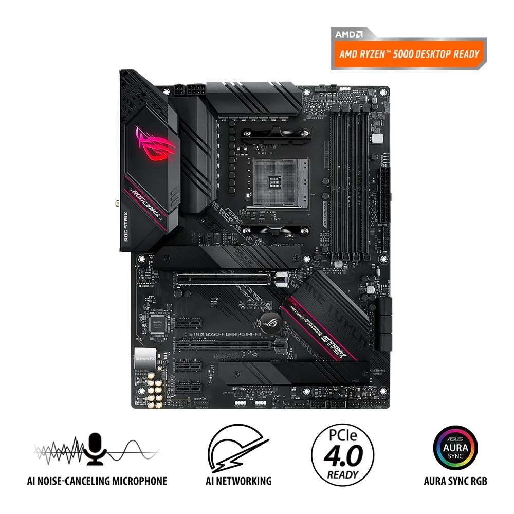 Placă de bază ASUS ROG STRIX B550-F GAMING, AM4, AMD B550, ATX