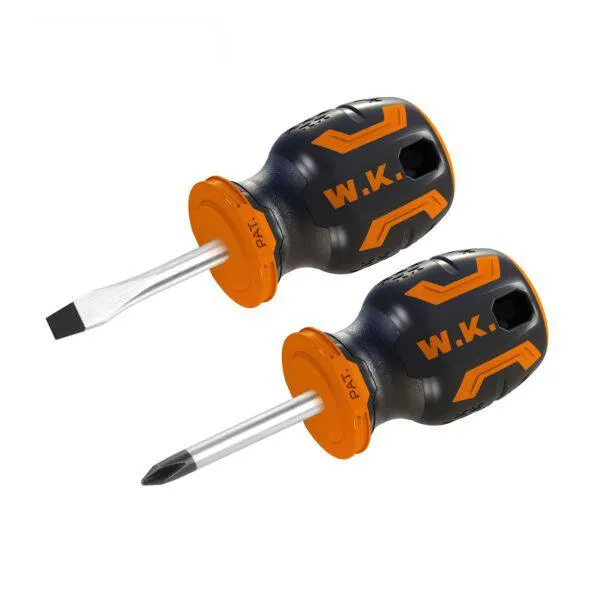 Set de 2 surubelnite scurte WOKIN 6:5X1:2 38 mm / PH2X38 mm